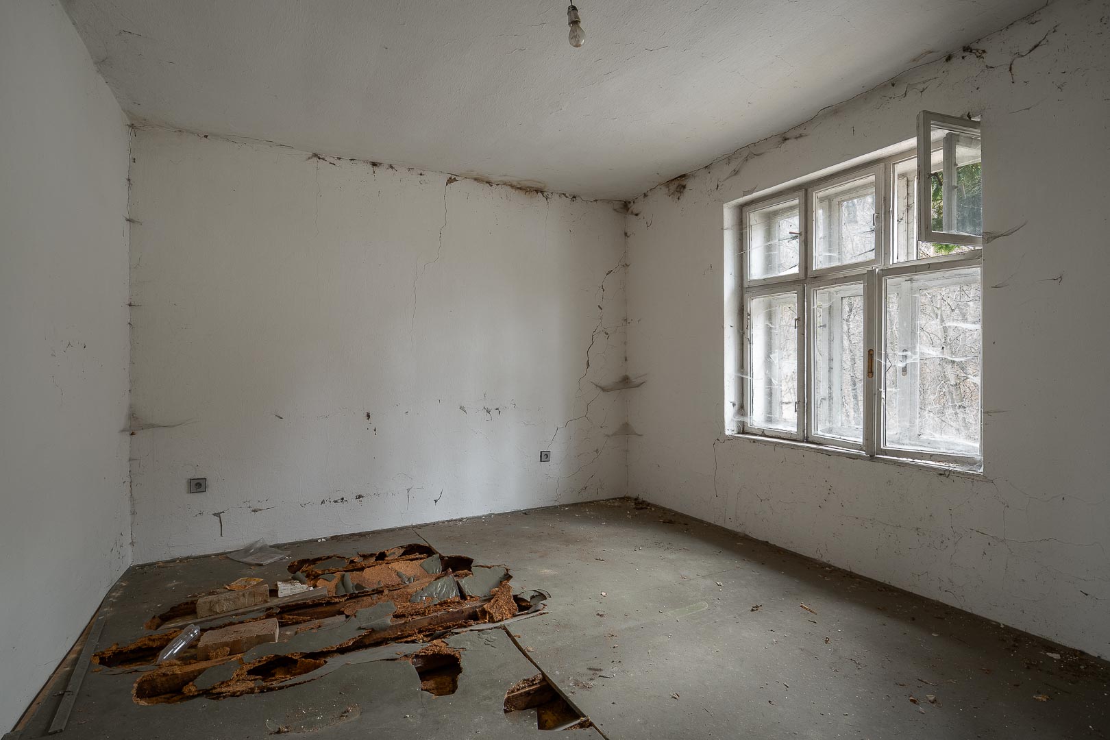 Opuštěný rodinný dům