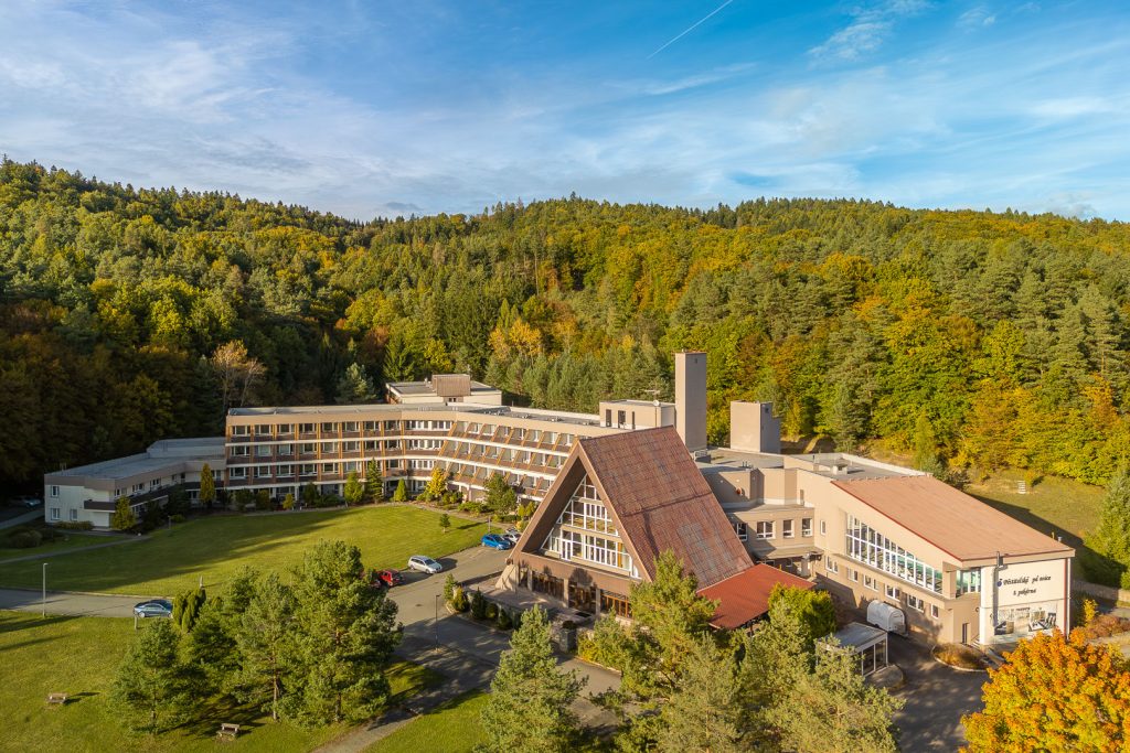 Apartmány Všemina - letecký snímek z dronu